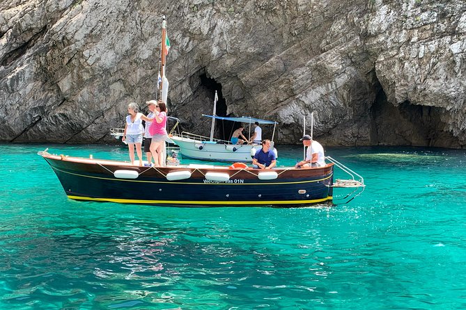 Boat Tour in Capri Italy - Seeing Capri from the water instead of the crowds
