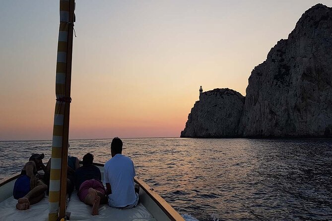 Boat tour of Capri (tour classes 2 hours ) - Leaving Via Cristoforo Colombo and heading along Capri’s coast