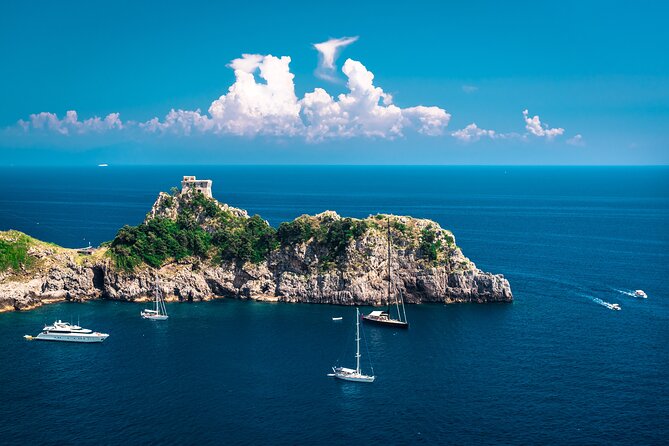 Boat tour of the Amalfi Coast with Aperitif - Cetara: the first swim and a taste of the coast