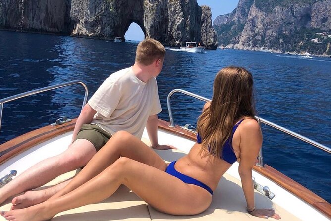 Boat Tour of the Caves on the Island of Capri - Faraglioni: the main photo stop and swim