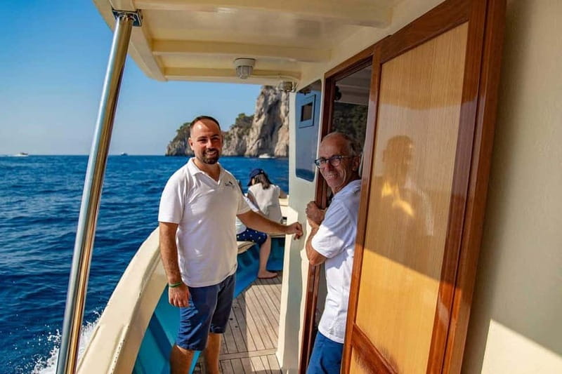 Boat Tour to Capri with Lunch on Board, Swimming and Fun - Key points at a glance
