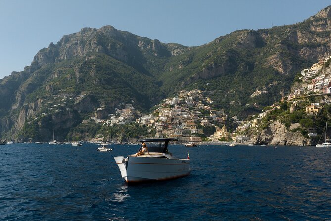 Capri and Amalfi Coast tour departing from Positano - Marina Piccola and lunch below the Faraglioni