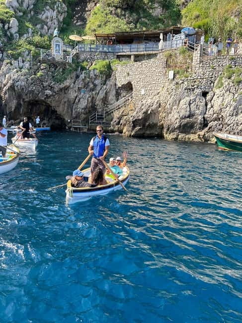 Capri and Blue Grotto Day Tour From Sorrento with 8 People - A full Capri day from Sorrento, without the big ferry crowd