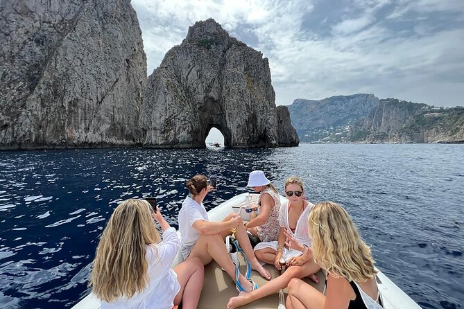 Capri and Blue Grotto Private Boat Tour - The Green Grotto and the first real swim break