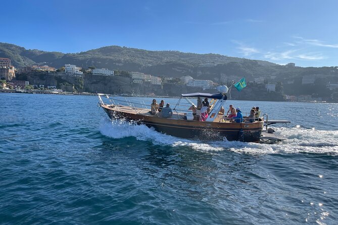 Capri Blue Grotto Small-Group Boat Day Tour From Sorrento - Leaving Sorrento along the coast