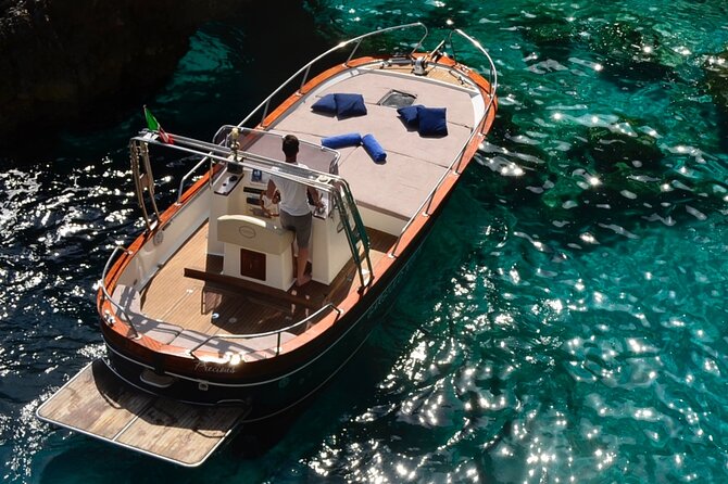 Capri boat excursion - Villa Malaparte, perched above the water