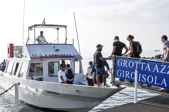 Capri Boat & Land Tour from Sorrento with Limoncello Tasting - A long day with several handoffs