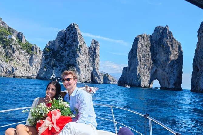 Capri Boat Tour and City Visit from Sorrento - Leaving Sorrento for a full day at sea