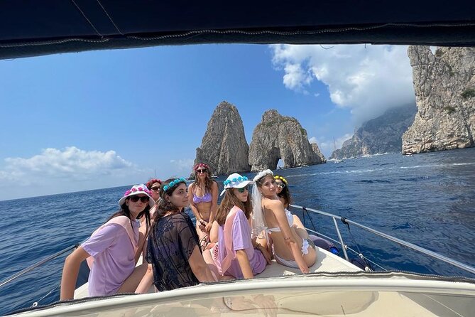 Capri Boat Tour and City Visit from Sorrento - Passing the Faraglioni and Casa Malaparte