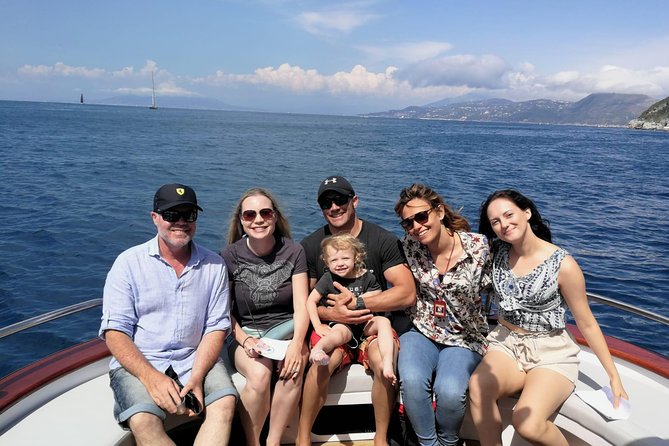 Capri Boat Tour from Sorrento: Swim, Grottos & Light Lunch - Capri’s grottos and the Green Grotto