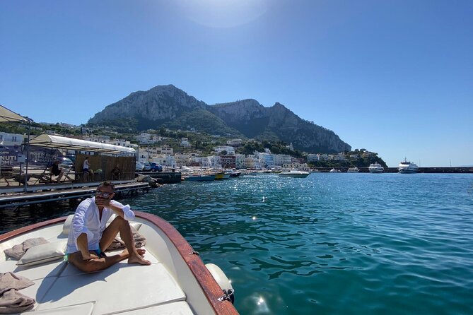 Capri Boat Tour: Grottoes, Swim & Sip Limoncello in a Small Group - Natural Arch and Villa Malaparte
