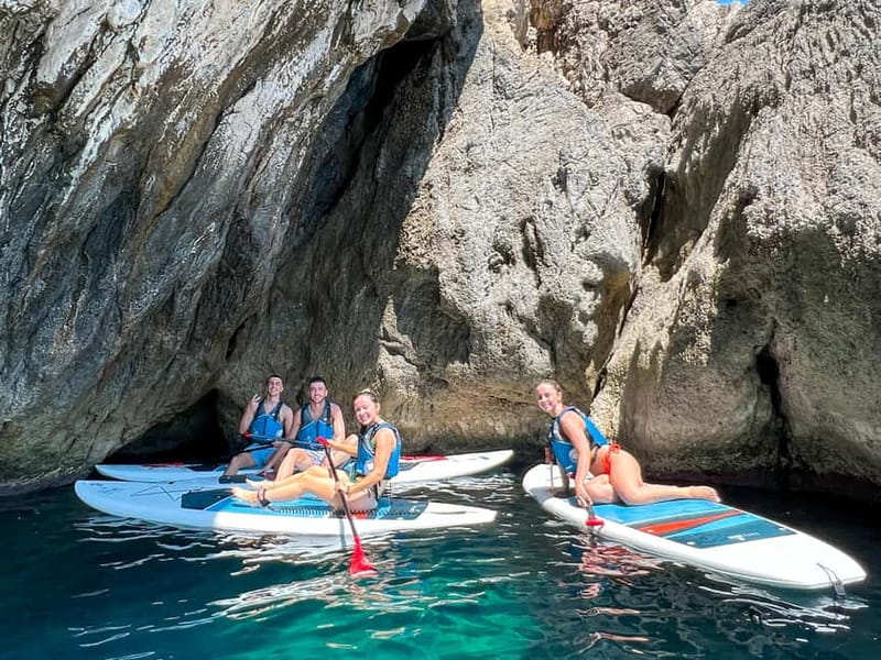 Capri: Caves and Beaches Paddle Board Tour. Photos included - Key points to know before you book