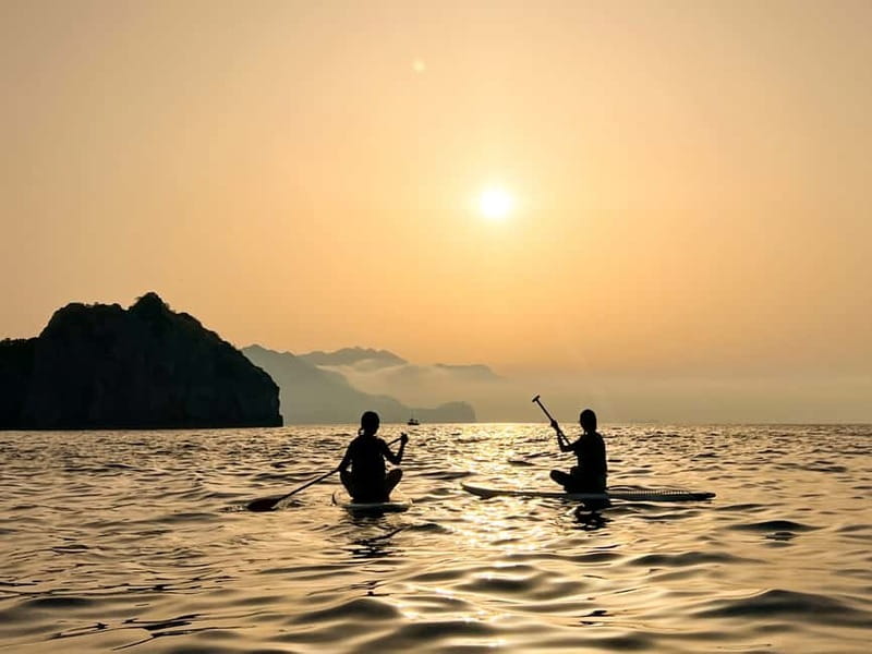 Capri: Caves and Beaches Paddle Board Tour. Photos included - Along Via Krupp toward the caves