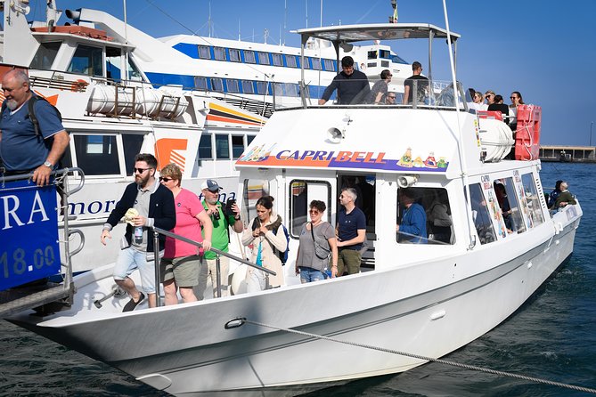 Capri Coast to Coast: Boat Tour with Optional Blue Grotto - The Faraglioni and Arch of Love