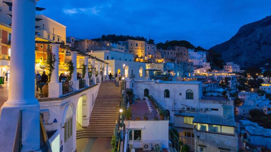 Capri: Day & Night Boat Tour - Three hours to explore Capri at night