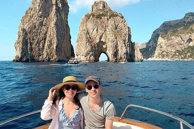 Capri enjoy the Dolce Vita by boat for 4 unforgettable hours! - Marina Piccola for sun, shade, and a final swim