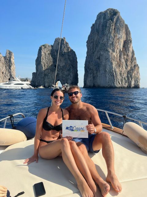 Capri: exclusive boat tour - Natural Arch and the Malaparte House