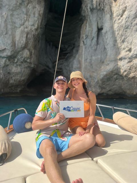 Capri: exclusive boat tour - Marina Piccola and time in the water