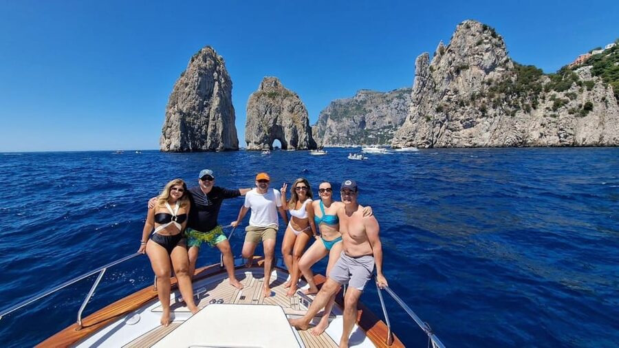 Capri: Exclusive Boat Tour of Hidden Gems with Swimming - Swimming in Clear, Quiet Water