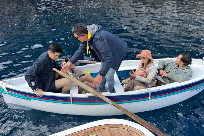 Capri Exclusive Premium Semi-Private Luxury Tour - The Blue Grotto question