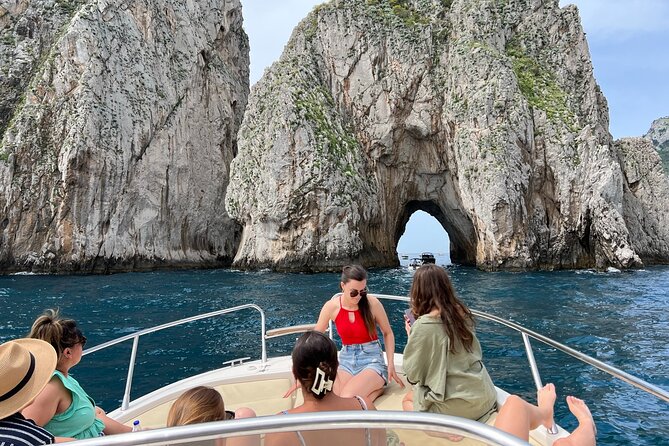 Capri Exclusive Premium Semi-Private Luxury Tour - Caves, swimming, and the Punta Ventroso break