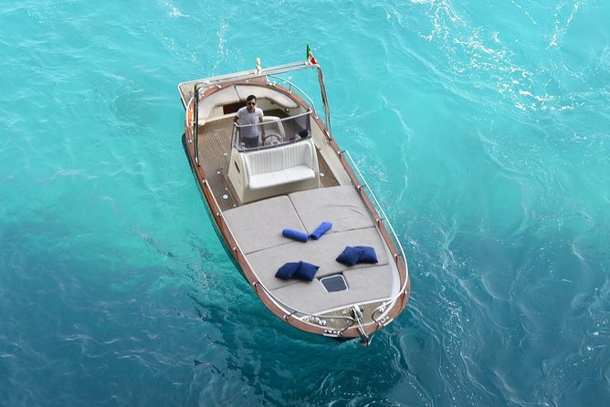 Capri excursion in a private boat - Punta Carena and the Coral Cave