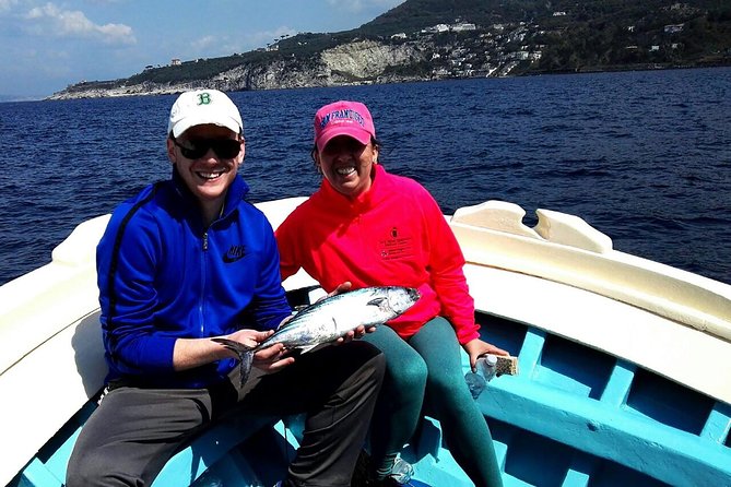 Capri Fishing Excursion with Snorkeling and Lunch from Sorrento - Capri free time, caves, and the return to Sorrento