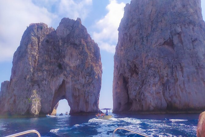 Capri Half Day Private Boat Tour from Capri (4 hours)+Blue Grotto - Swimming in Capri’s clear bays