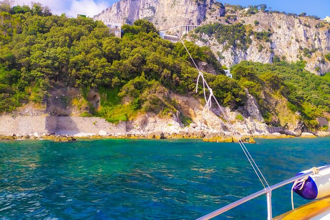 Capri Half Day Private Boat Tour from Capri (4 hours)+Blue Grotto - Faraglioni views and the Natural Arch