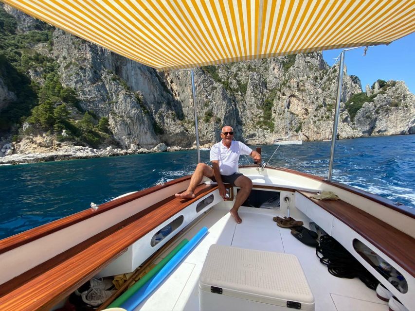 Capri: Island and Grottos Boat Cruise with Snacks and Drinks - Why seeing Capri from a small boat matters