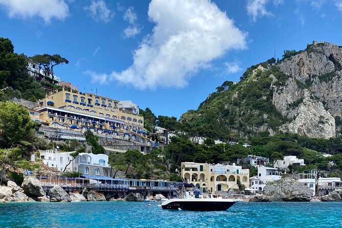 Capri & Nerano Bay Private Boat Tour from Sorrento,Positano,Capri - Faraglioni, Villa Malaparte, and Marina Piccola