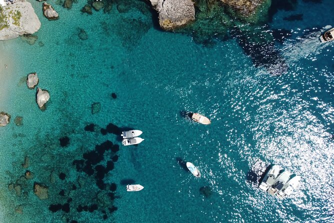 Capri Positano and Amalfi Ischia Private Boat Tour from Sorrento - Grotta Verde and the swimming stops