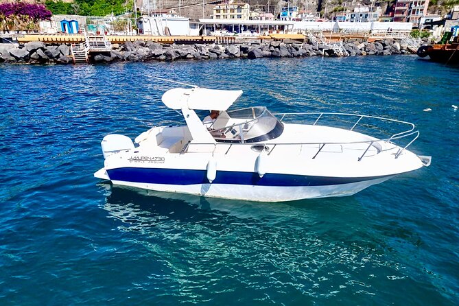 Capri Positano and Amalfi Ischia Private Boat Tour from Sorrento - Grotta Rossa and the first coastal views