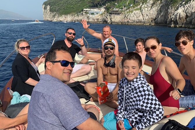 Capri-Positano Private Boat Tour from Sorrento,Positano or Capri - Positano means two hours at Spiaggia Grande