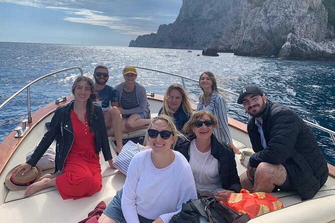 Capri-Positano Private Boat Tour from Sorrento,Positano or Capri - Alice and Captain Tommy received especially warm praise