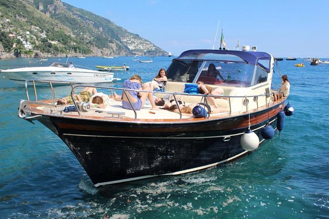 Capri Private Boat Excursion from Positano - The caves, arch, and Faraglioni Rocks