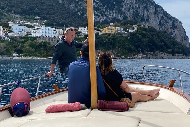 Capri Private Boat Tour from Capri (3 Hours) with Blue Grotto - The skipper matters more than the boat