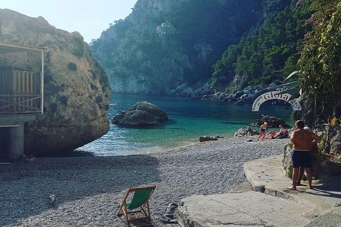 Capri private boat tour from Sorrento - The Blue Grotto costs extra