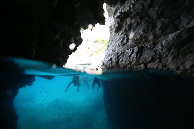Capri Private Boat Tour from Sorrento, Positano or Amalfi - Swimming near the Green Grotto