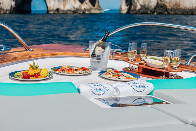 Capri Private Boat Tour from Sorrento, Positano or Naples - Lunch in Nerano or another coastside restaurant