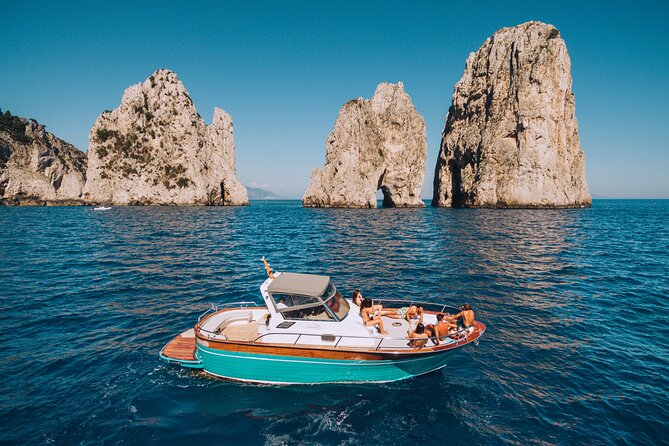Capri Private Boat Tour from Sorrento, Positano or Naples - Going ashore in Capri or Anacapri