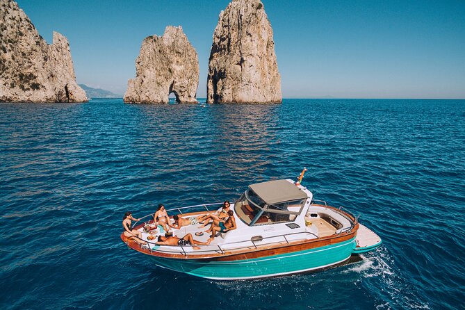 Capri Private Boat Tour from Sorrento, Positano or Naples - Cruising past Capri’s famous grottoes
