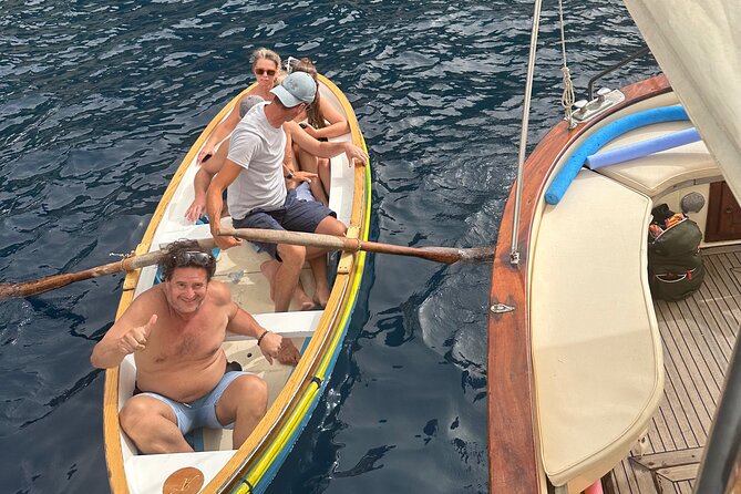 Capri Private Boat Tour from Sorrento - Premium 28ft Boat - Swimming and snorkeling at Cala Ventosa