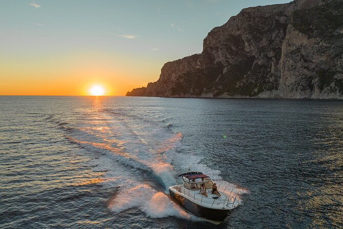Capri Private Boat Tour with Limoncello tasting - Marina Piccola and limoncello at sunset