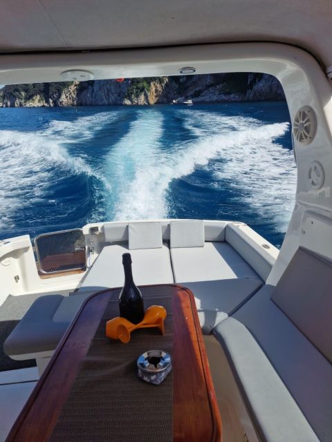 Capri: private boat tour with visit to the caves - Marina Piccola for Swimming