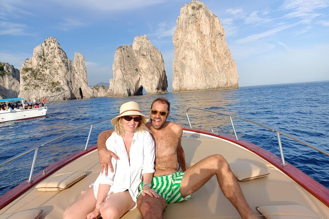 Capri Samba Boat Tour, Sail in Style by Boat. - Villa Malaparte from the sea