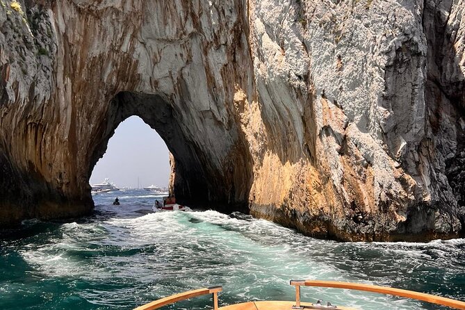 Capri Semi-Private Boat Tour and City Visit from Sorrento - Coves, cliffs, and the quieter western side