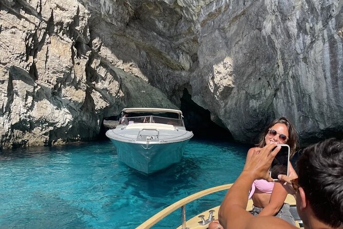 Capri Semi-Private Boat Tour and City Visit from Sorrento - A swim, aperitif, and a slower half hour