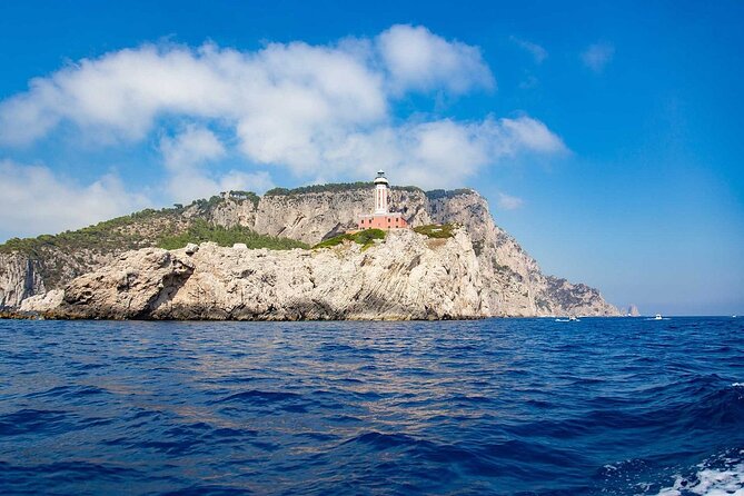 Capri Small-Group Boat Tour from Sorrento with Lunch & Snorkeling - Roman ruins along the Sorrento coast