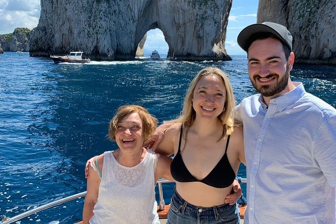 Capri Small-Group Boat Tour with Blue Grotto & Island Discovery - Marina Piccola, swimming, and the lunch break